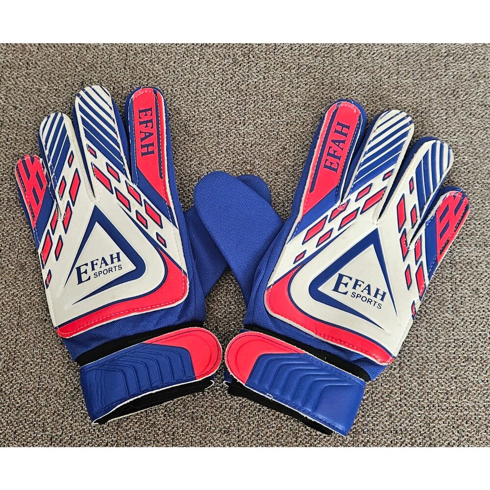 EFAH SPORTS Soccer Goalkeeper Gloves for Kids Size 7